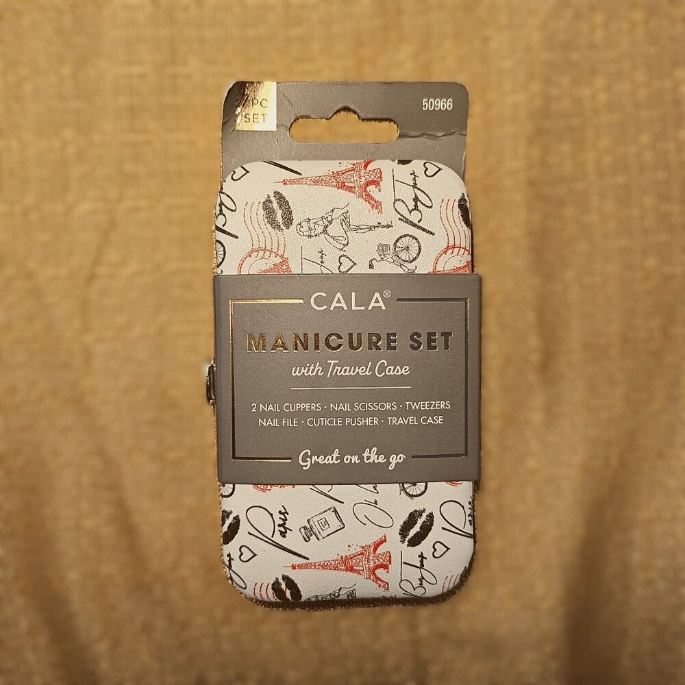 Cala Manicure Set with Travel Case